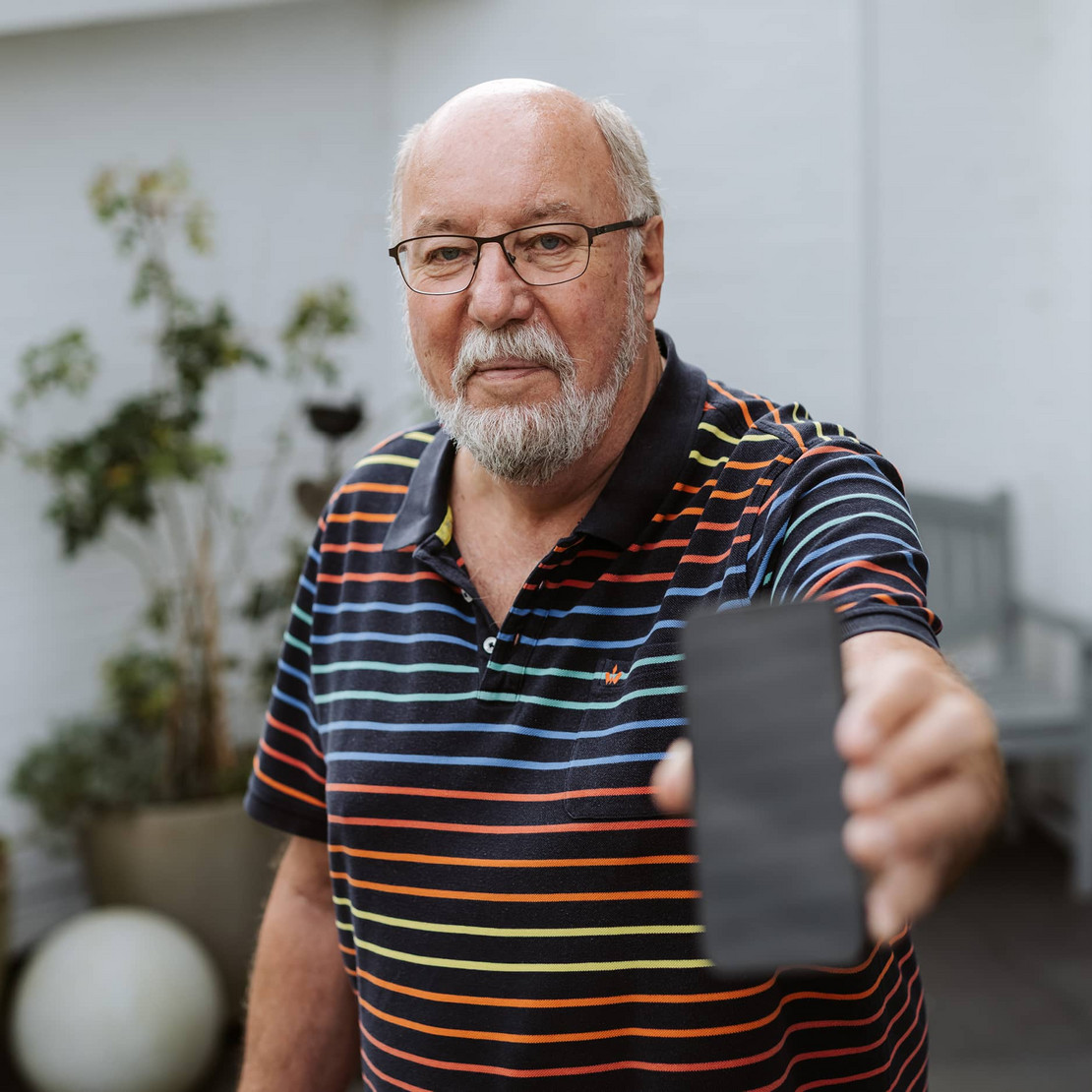 Harry Zimmermann aus dem SoVD-Ortsverband Elmshorn Harry Zimmermann aus dem SoVD-Ortsverband Elmshorn