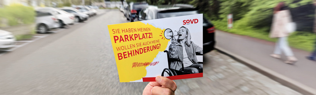 Header - Sie haben meinen Parkplatz! Wollen Sie auch meine Behinderung?