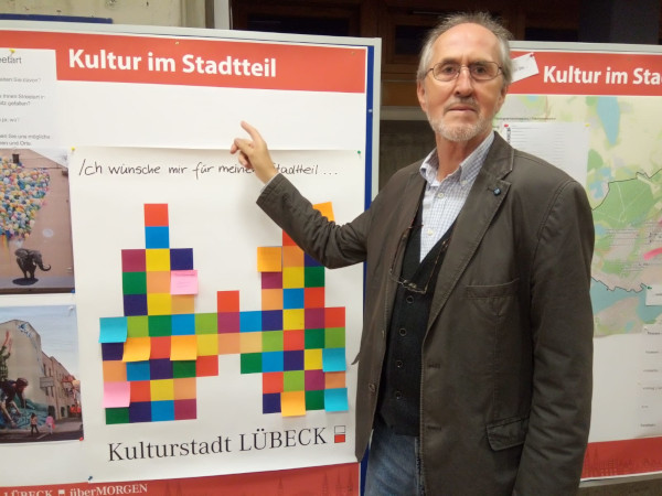 Rüdiger Carstens vom SoVD in Lübeck-Kücknitz will auch in Zeiten des Corona-Virus für die Mitglieder da sein