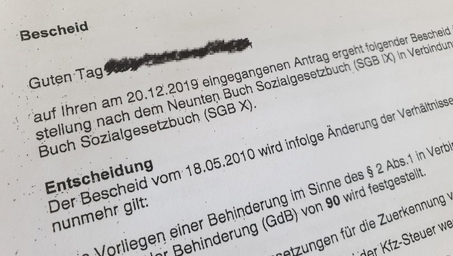 Was der GdB mit Erwerbsminderungsrente zu tun hat