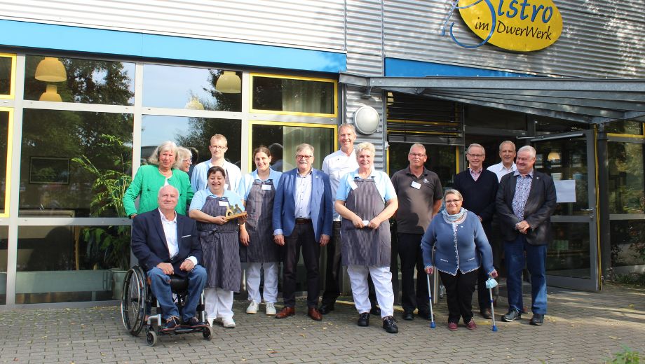 Das Bistro im DwerWerk in Itzehoe hat den Sven-Picker-Inklusionspreis des SoVD erhalten