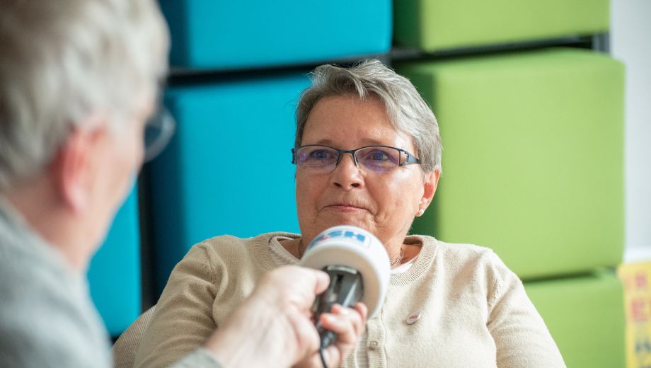 Kirsten Grundmann im Interview mit Carsten Kock von R.SH