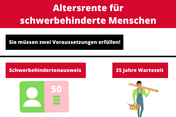 Rente und Behinderung - zwei Voraussetzungen müssen erfüllt sein Rente und Behinderung - zwei Voraussetzungen müssen erfüllt sein