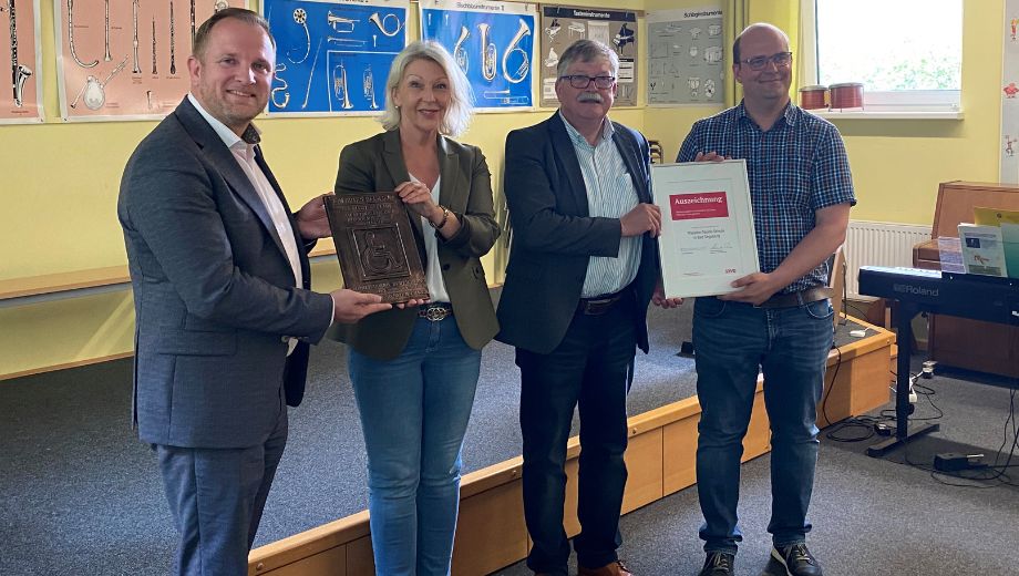 SoVD-Gütezeichen für Theodor-Storm-Schule in Bad Segeberg