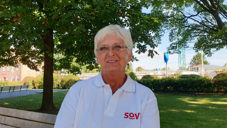 Sonja Müller-Bous vom SoVD-Ortsverband in Kronshagen