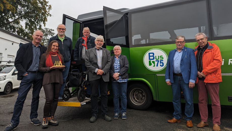 Sven-Picker-Inklusionspreis für Ahrensburger Unternehmen Bus 75